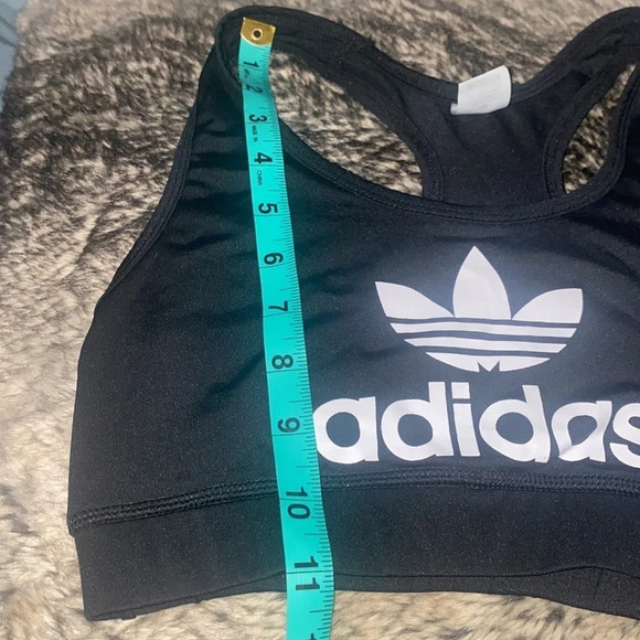 Adidas black sports bra  Sz L - Picture 7 of 7